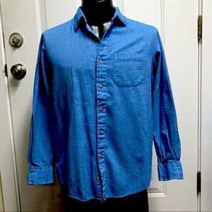 Boca classics men’s Medium button dress shirt